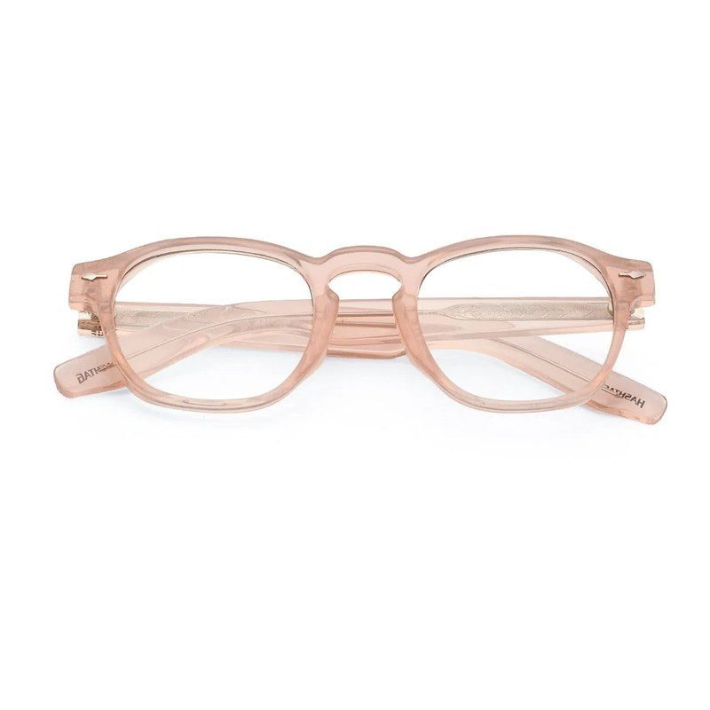 Lumishift Transparent Cream Medium Full Rim Square Computer Glasses for Men & Women — Hashtag Eyewears