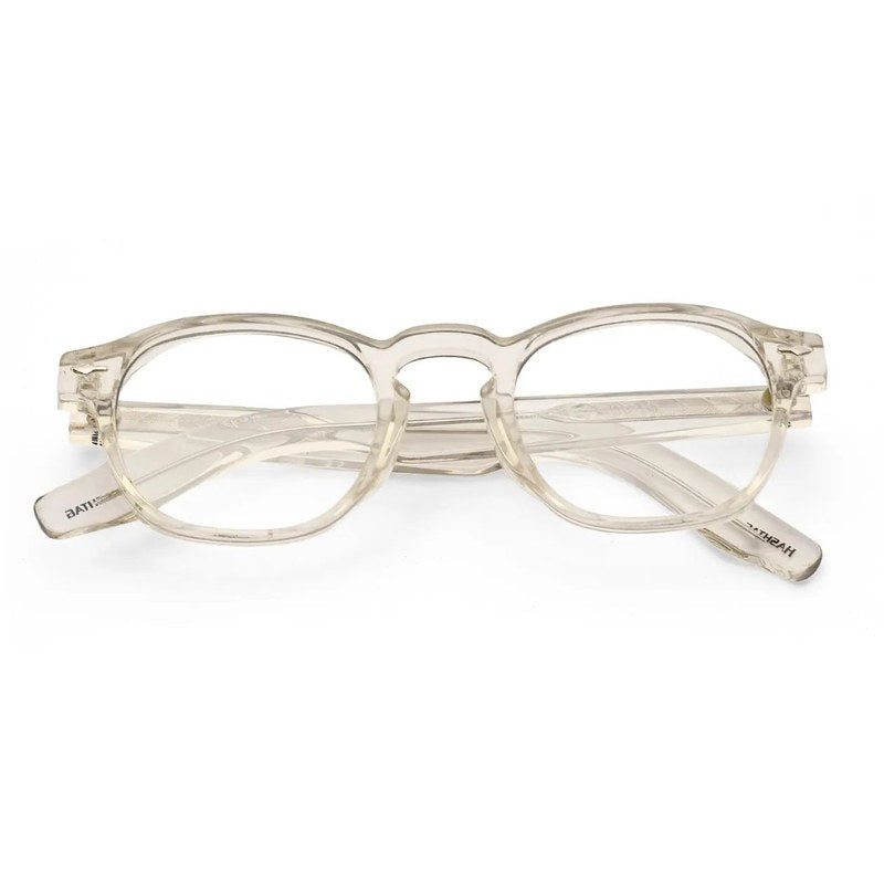 Lumishift Transparent Light Green Medium Full Rim Square Computer Glasses for Men & Women — Hashtag Eyewears