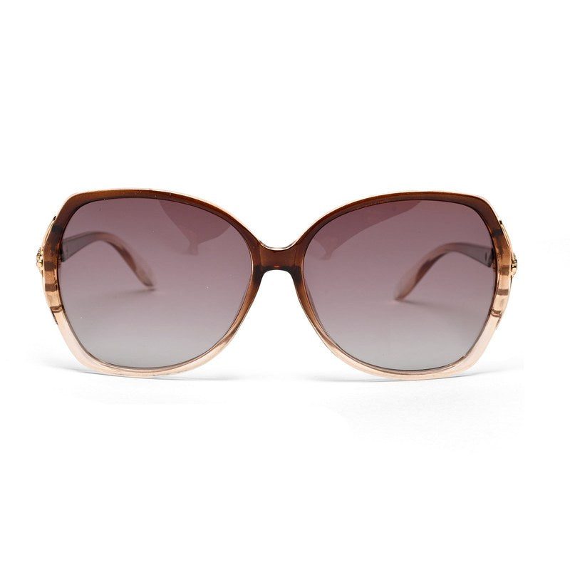 Lunara Gradient Brown Large Full Rim Butterfly Sunglasses for Women — Hashtag Eyewears