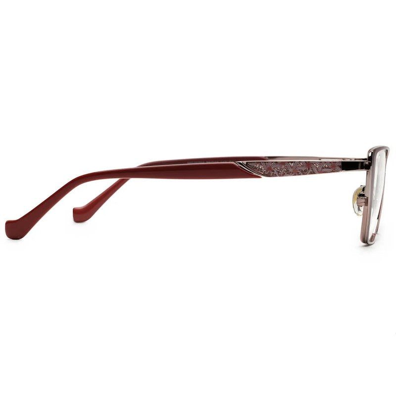 Luxury Brown-Grey Medium Full Rim Square Eyeglasses for Women — Hashtag Eyewears