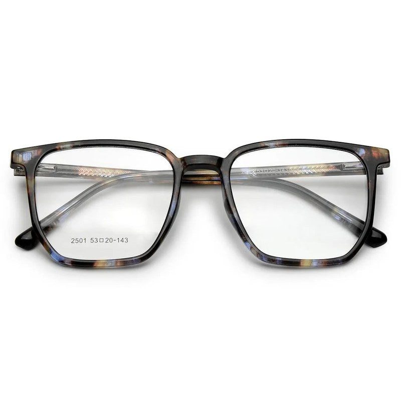 Lyria Tiger Print Medium Full Rim Square Clip-on for Men — Hashtag Eyewears