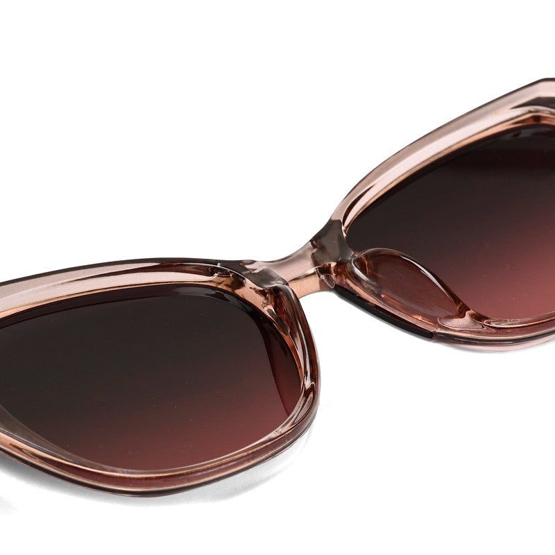Maelor Gradient Green Pink Medium Full Rim Cateye Sunglasses for Women — Hashtag Eyewears