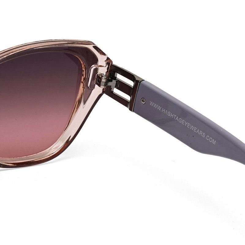 Maelor Gradient Green Pink Medium Full Rim Cateye Sunglasses for Women — Hashtag Eyewears