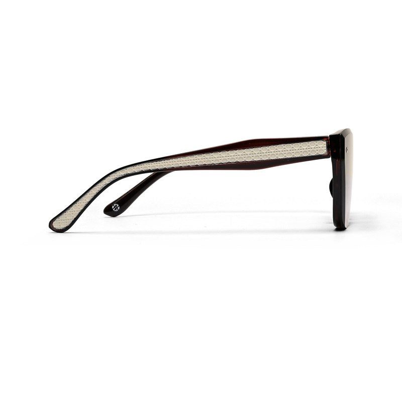 Miron Brown Large Full Rim Cateye Sunglasses for Women — Hashtag Eyewears