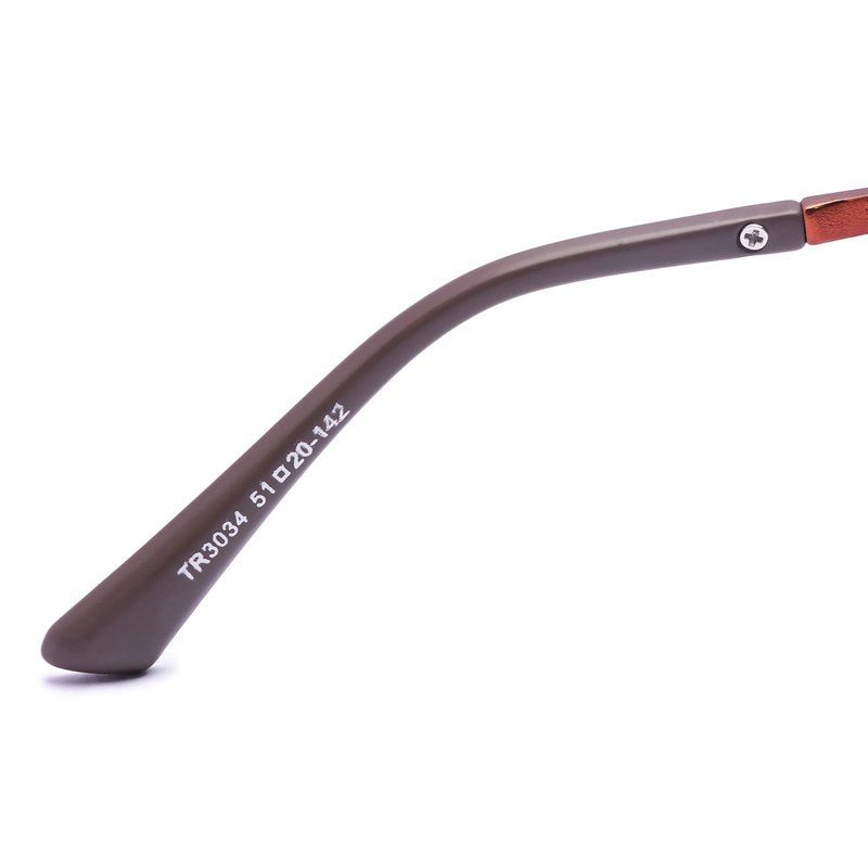 Mythar Brown Large Full Rim Square Sunglasses for Men & Women — Hashtag Eyewears