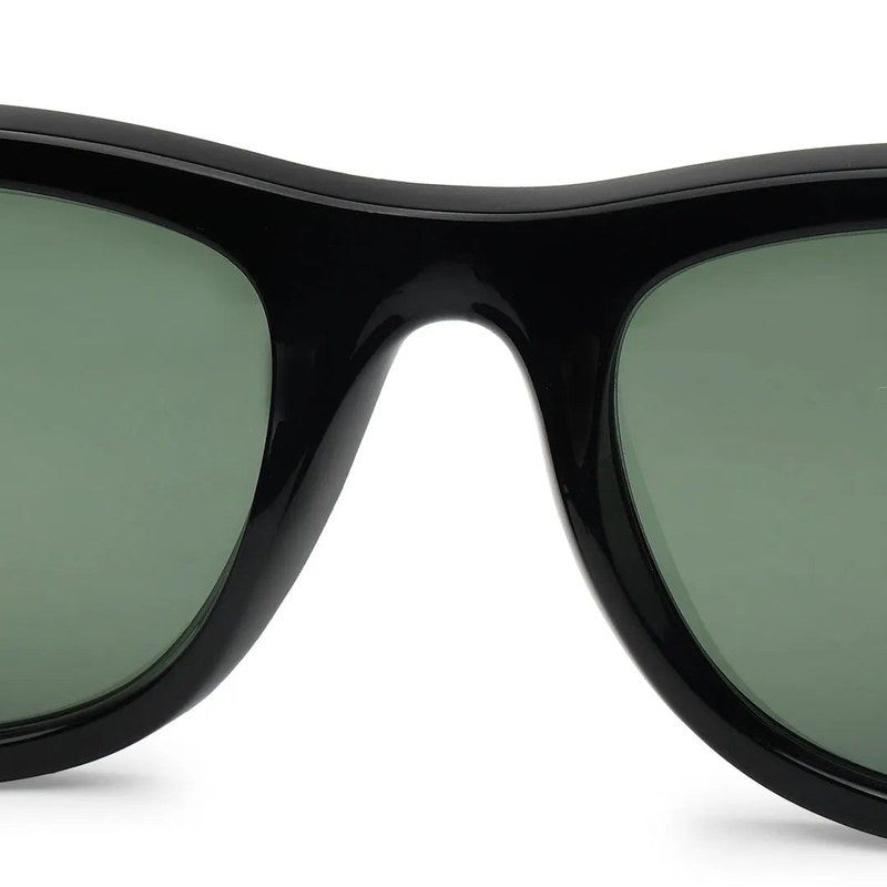 Nebulix Black Medium Full Rim Wayfarer Sunglasses for Men — Hashtag Eyewears