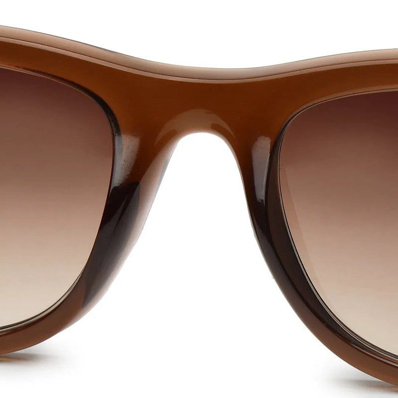 Nebulix Brown Medium Full Rim Wayfarer Sunglasses for Men — Hashtag Eyewears