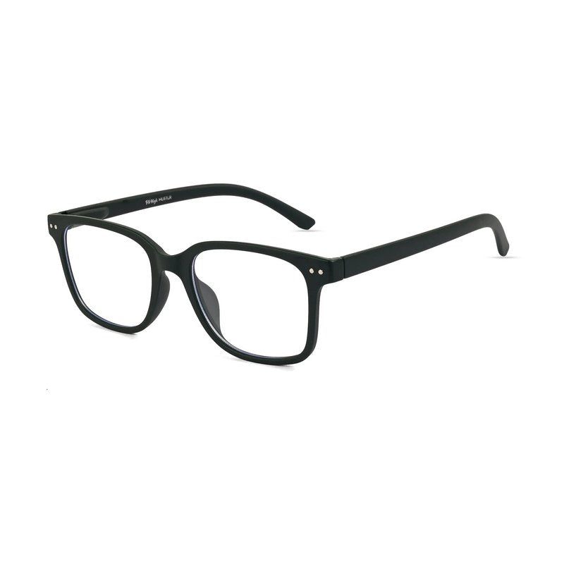 NexEye Green Medium Full Rim RECTANGLE Computer Glasses for Men & Women — Hashtag Eyewears