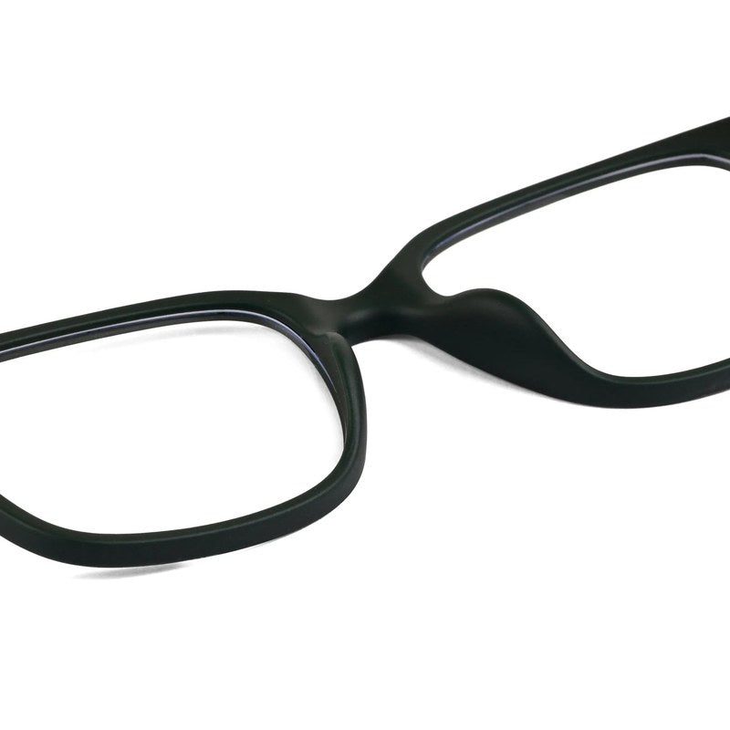 NexEye Green Medium Full Rim RECTANGLE Computer Glasses for Men & Women — Hashtag Eyewears