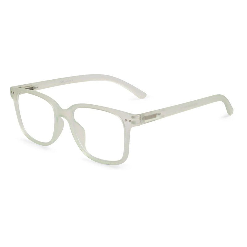 NexEye Transparent Light Green Medium Full Rim RECTANGLE Computer Glasses for Men & Women — Hashtag Eyewears