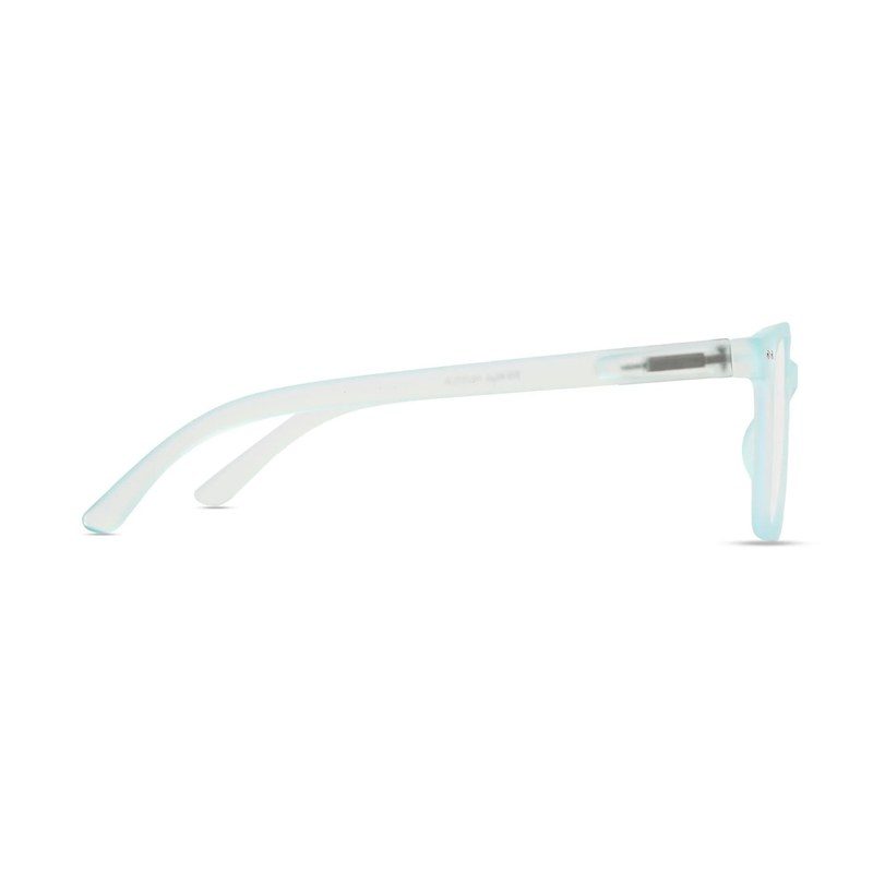 NexEye Transparent Light Skyblue Medium Full Rim RECTANGLE Computer Glasses for Men & Women — Hashtag Eyewears
