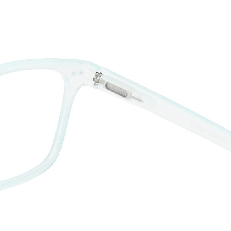 NexEye Transparent Light Skyblue Medium Full Rim RECTANGLE Computer Glasses for Men & Women — Hashtag Eyewears
