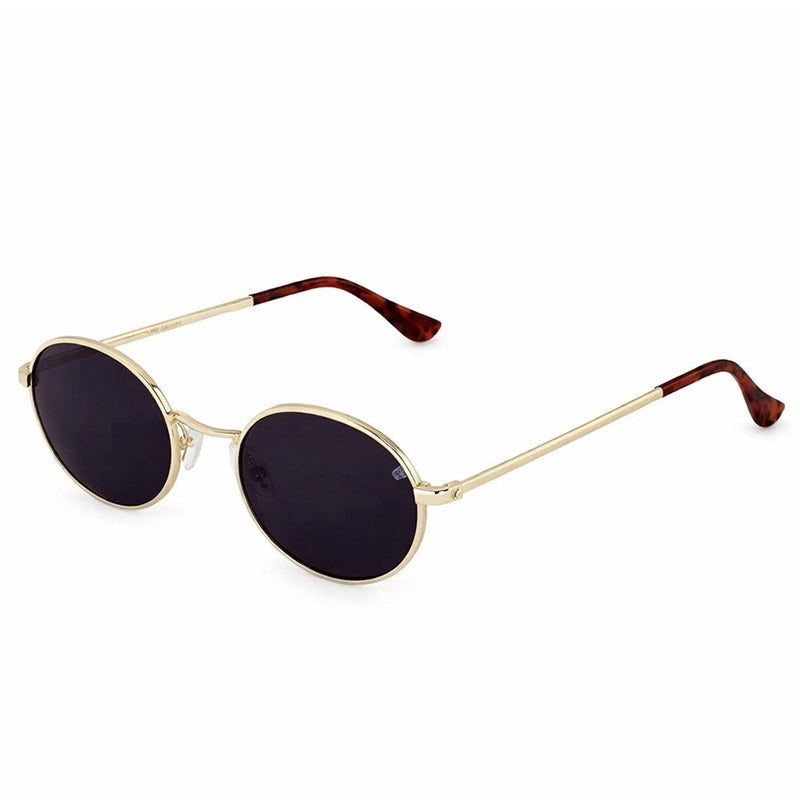 Nimbra Golden Small Full Rim Oval Sunglasses for Women — Hashtag Eyewears
