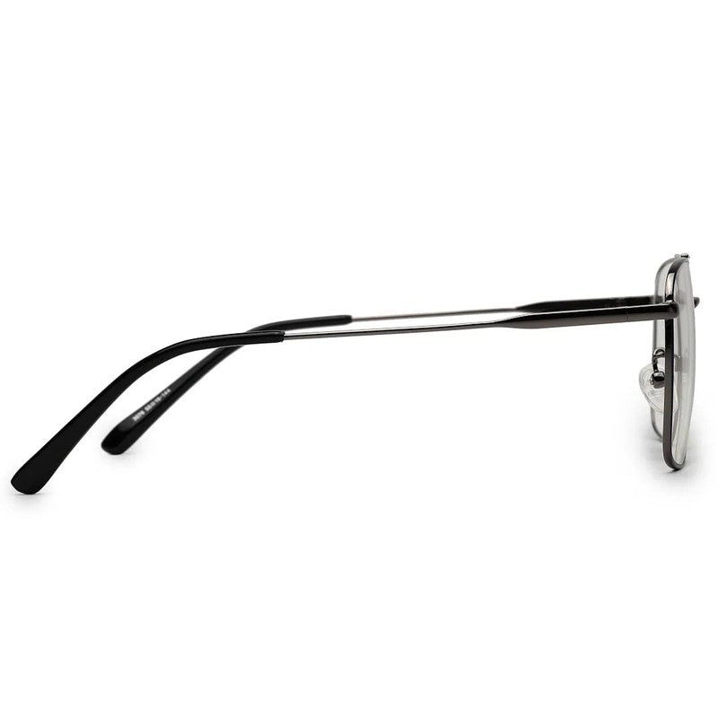 Nova Mat Black Medium Full Rim Square Computer Glasses for Men & Women — Hashtag Eyewears