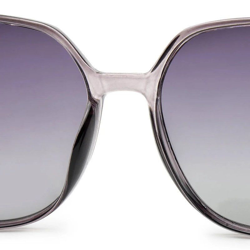 Noxara Purple Large Full Rim Square Sunglasses for Women — Hashtag Eyewears