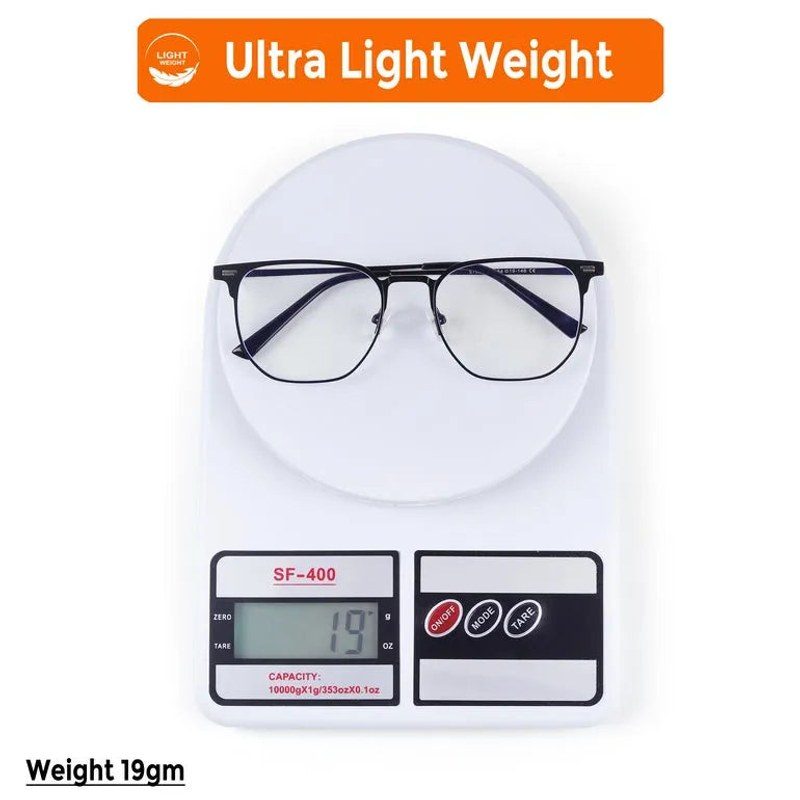 Obscura Black Large Full Rim Square Clip-on for Men & Women — Hashtag Eyewears