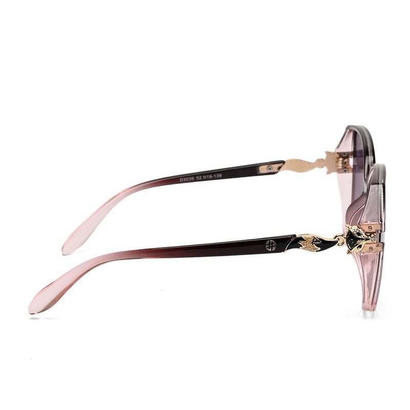 Orya Gradient Black Purple Medium Full Rim Butterfly Sunglasses for Women — Hashtag Eyewears