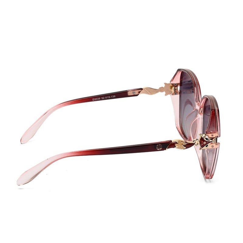 Orya Reddish Purple Medium Full Rim Butterfly Sunglasses for Women — Hashtag Eyewears