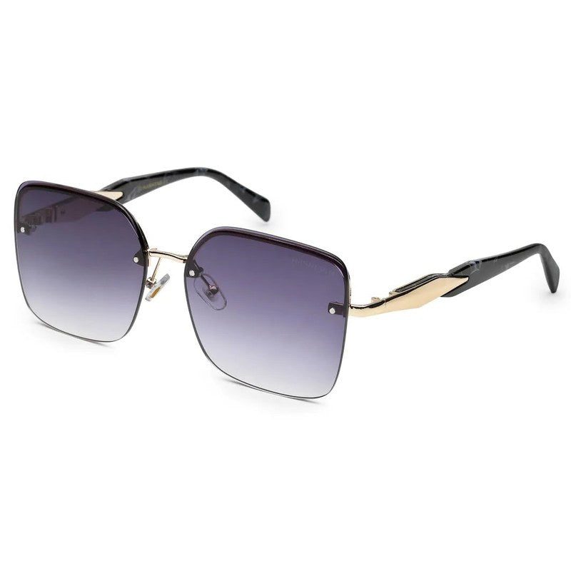 Parion Gradient Black Medium Full Rim Oversized Sunglasses for Women — Hashtag Eyewears