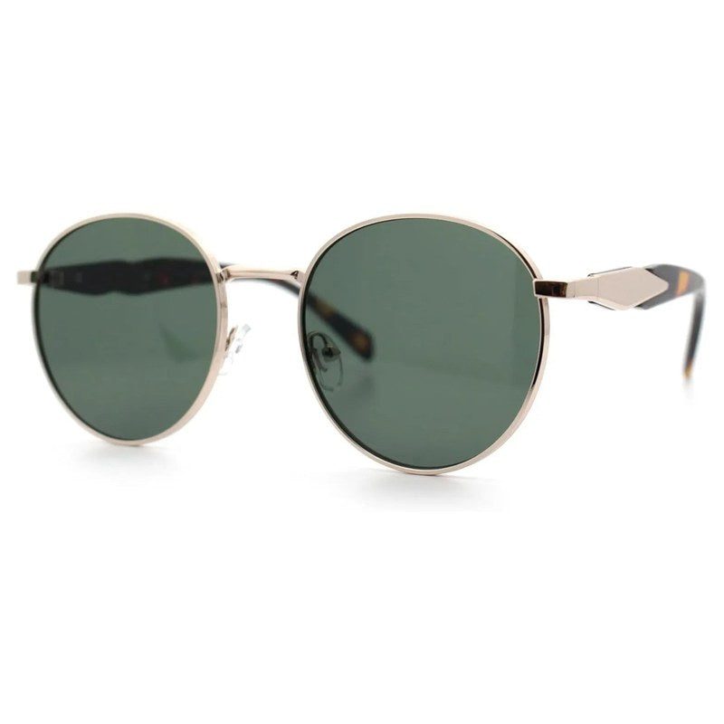 Platinum Green Medium Full Rim Oval Sunglasses for Men & Women — Hashtag Eyewears