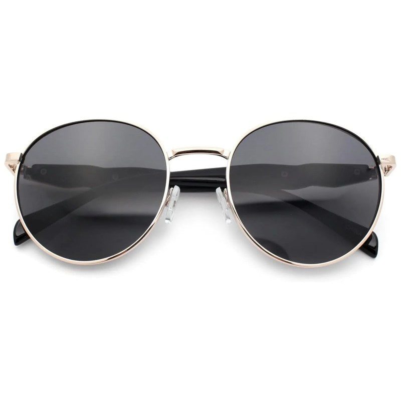 Platinum Grey Medium Full Rim Oval Sunglasses for Men & Women — Hashtag Eyewears
