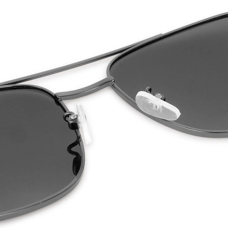 Quivion Grey Large Full Rim Square Sunglasses for Men — Hashtag Eyewears