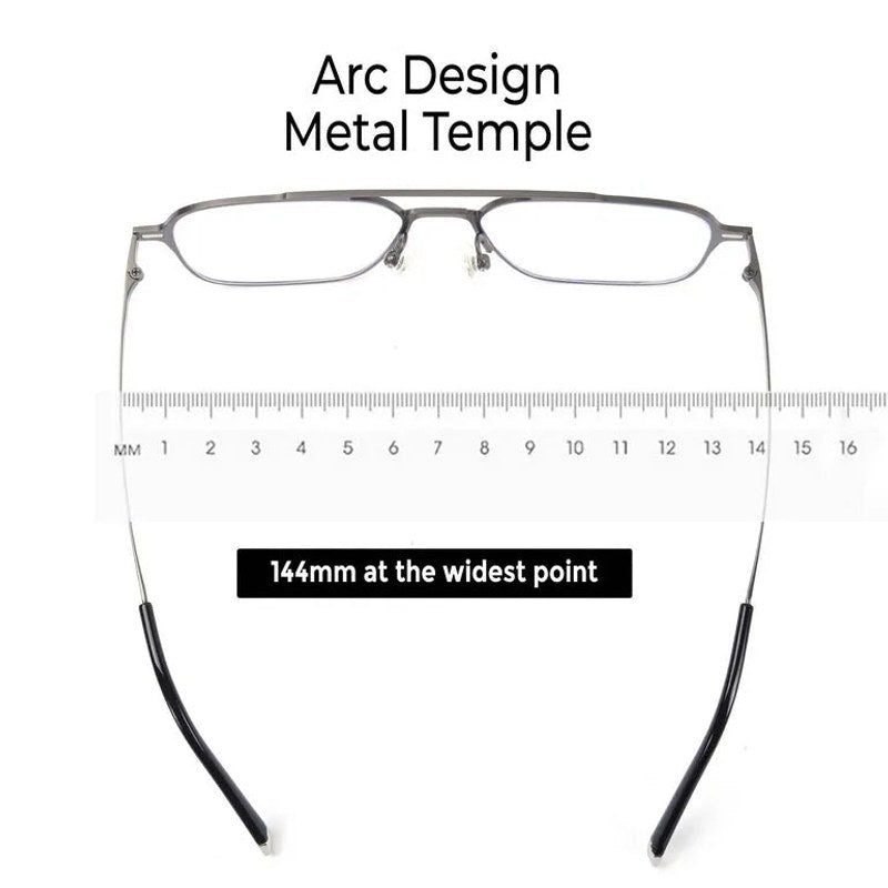 Ralvor Grey Medium Full Rim Square Clip-on for Men & Women — Hashtag Eyewears