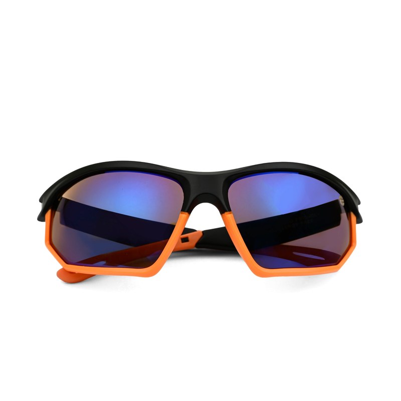 Raysen Blue Medium Full Rim Wraparound Sports Sunglasses for Men & Women — Hashtag Eyewears