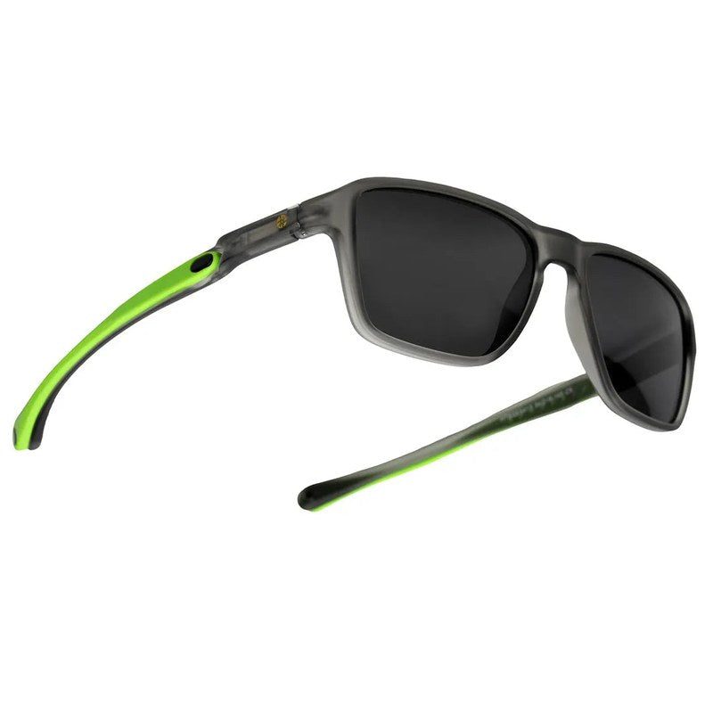 Rift Grey Large Full Rim Rectangle Sports Sunglasses for Men & Women — Hashtag Eyewears