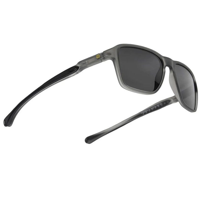 Rift Grey/Black Large Full Rim Rectangle Sports Sunglasses for Men & Women — Hashtag Eyewears