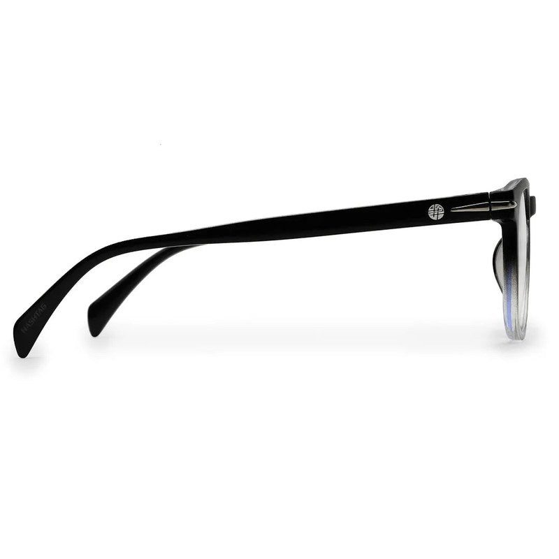 Rivena Gradient Black Small Full Rim Square Computer Glasses for Men & Women — Hashtag Eyewears