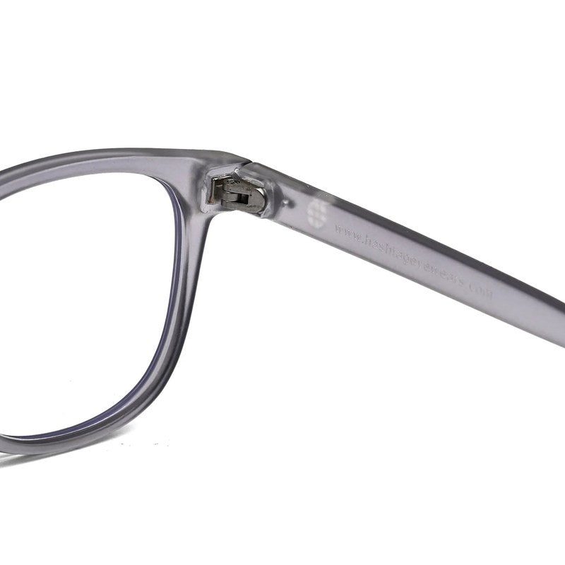 Rivena Smoke Small Full Rim Square Computer Glasses for Men & Women — Hashtag Eyewears