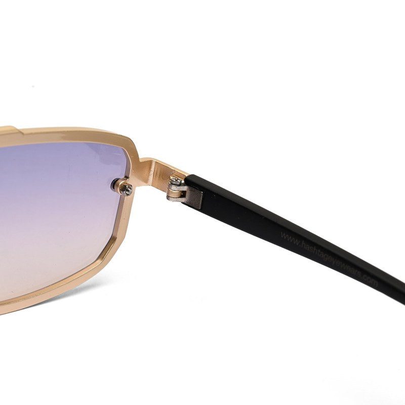 Shadron Golden Medium Full Rim RECTANGLE Sunglasses for Men — Hashtag Eyewears