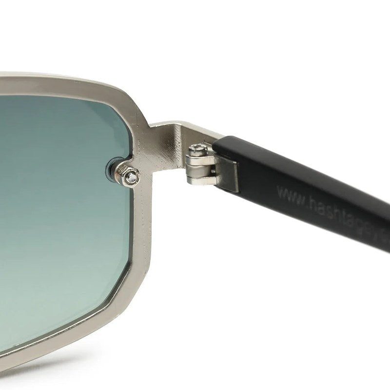 Shadron Green Medium Full Rim Rectangle Sunglasses for Men β Hashtag Eyewears