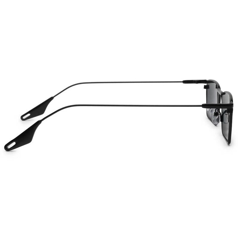 Skyfall Black Medium Full Rim Rectangle Sunglasses for Men & Women — Hashtag Eyewears