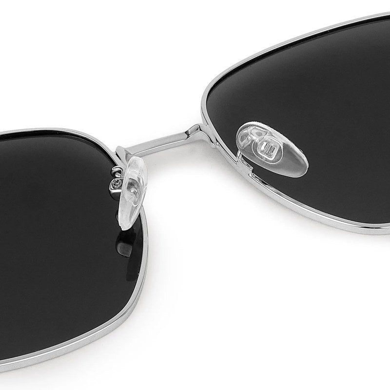 Solarion Silver Large Full Rim Square Sunglasses for Men & Women — Hashtag Eyewears
