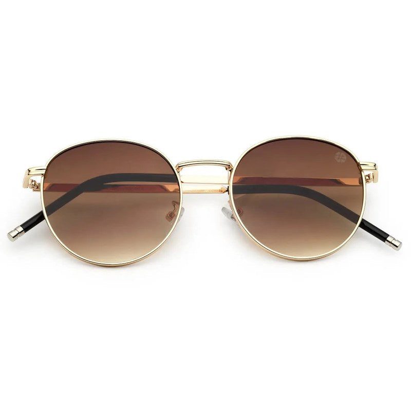 Solyra Brown Medium Full Rim Oval Sunglasses for Men — Hashtag Eyewears