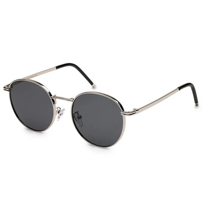 Solyra Grey Medium Full Rim Oval Sunglasses for Men — Hashtag Eyewears