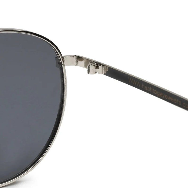 Solyra Grey Medium Full Rim Oval Sunglasses for Men — Hashtag Eyewears