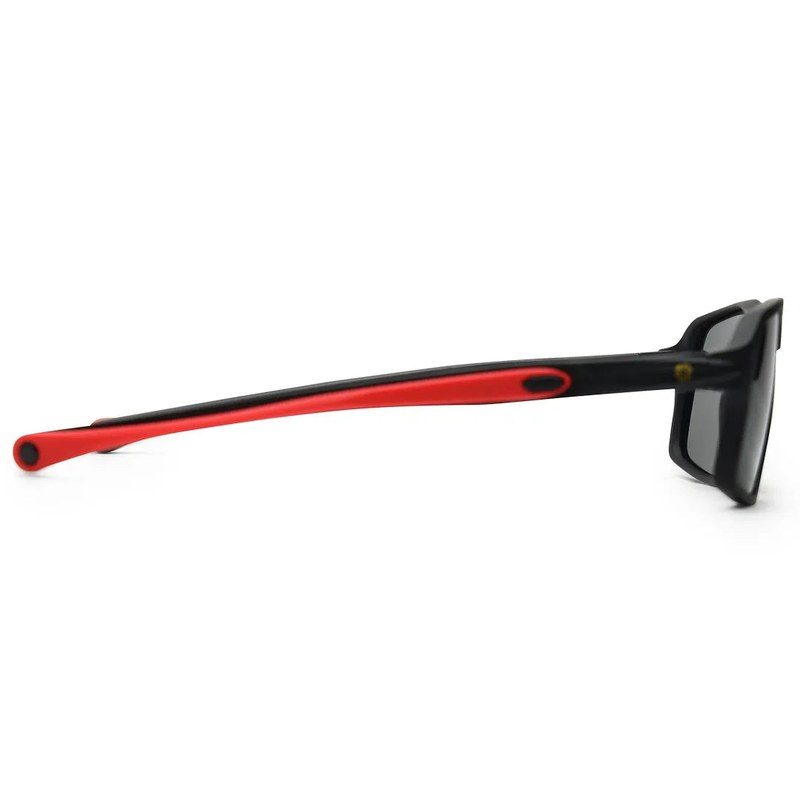 Sparks Black Large Full Rim Rectangle Sports Sunglasses for Men & Women — Hashtag Eyewears