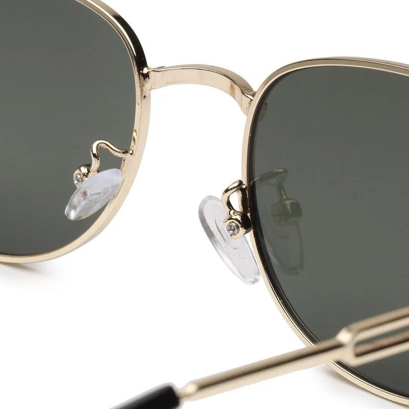 Starfall Green Medium Full Rim Oval Sunglasses for Men — Hashtag Eyewears
