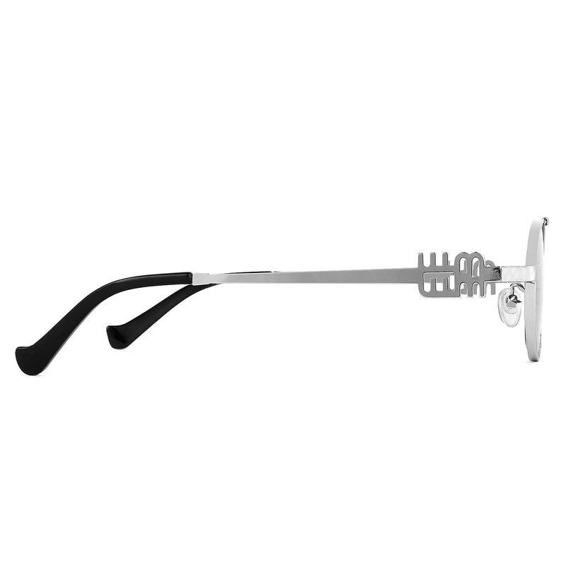 Stralium Grey Large Full Rim Oval Sunglasses for Women — Hashtag Eyewears