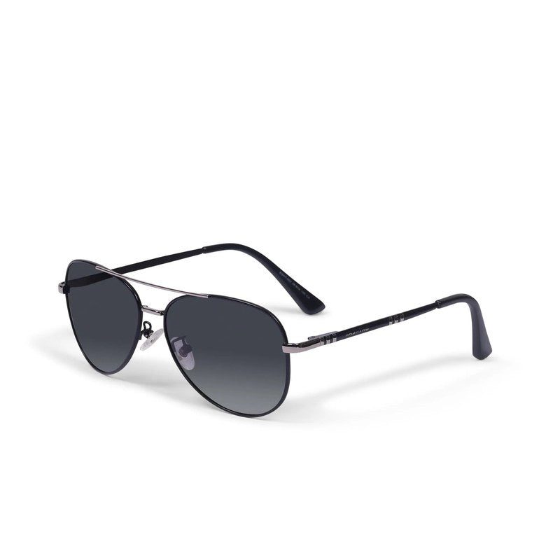 Tessera Gradient Blue Medium Full Rim Aviator Sunglasses for Men & Women — Hashtag Eyewears