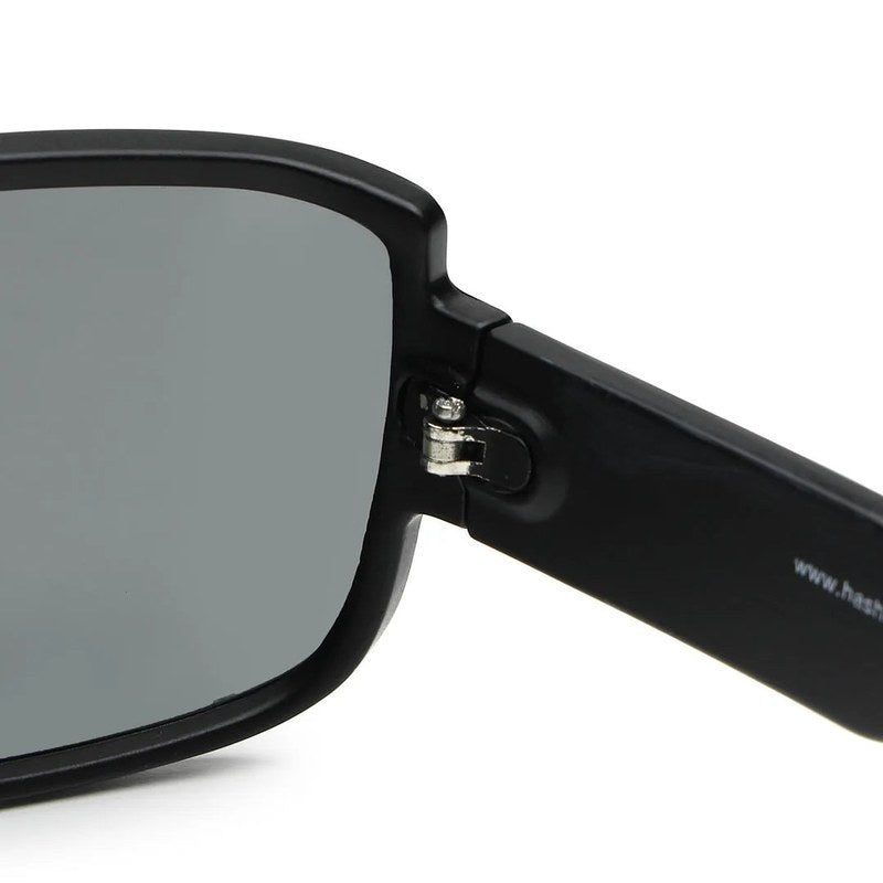 Texas Black Medium Full Rim Shield Sunglasses for Men & Women — Hashtag Eyewears