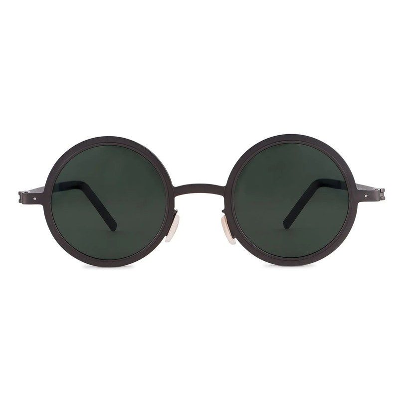 Tint Grey Medium Full Rim Round Sunglasses for Men & Women — Hashtag Eyewears