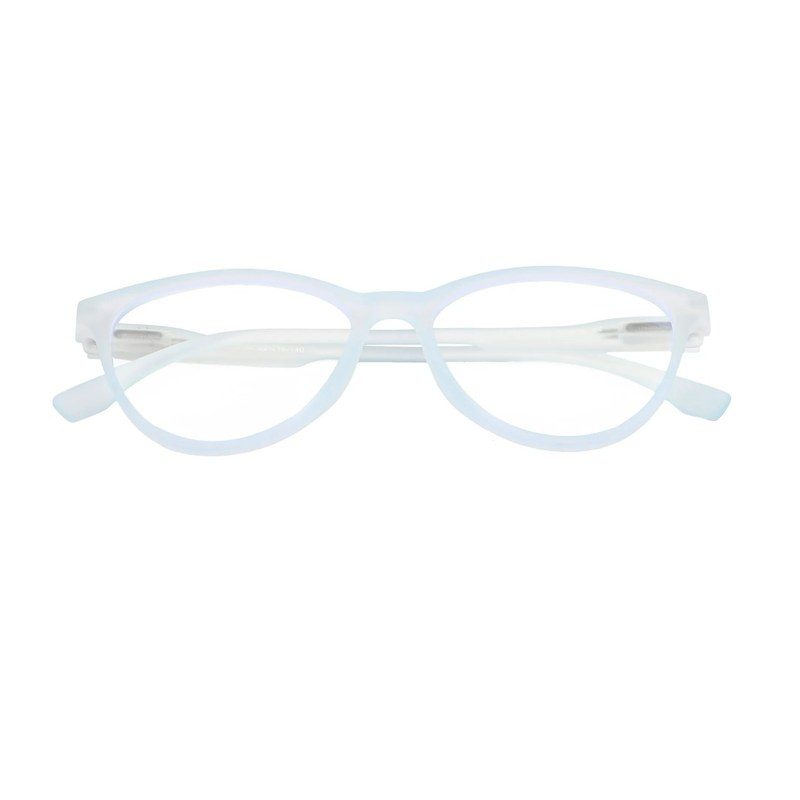 TruBlu Sky Blue Medium Full Rim CATEYE Computer Glasses for Men & Women — Hashtag Eyewears