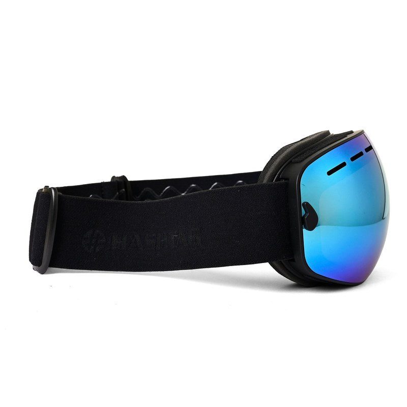 Turbo Blue Large Full Rim Visor Sports Sunglasses for Men & Women — Hashtag Eyewears