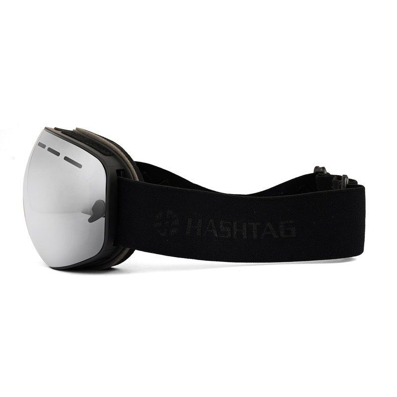 Turbo Silver Large Full Rim Visor Sports Sunglasses for Men & Women — Hashtag Eyewears