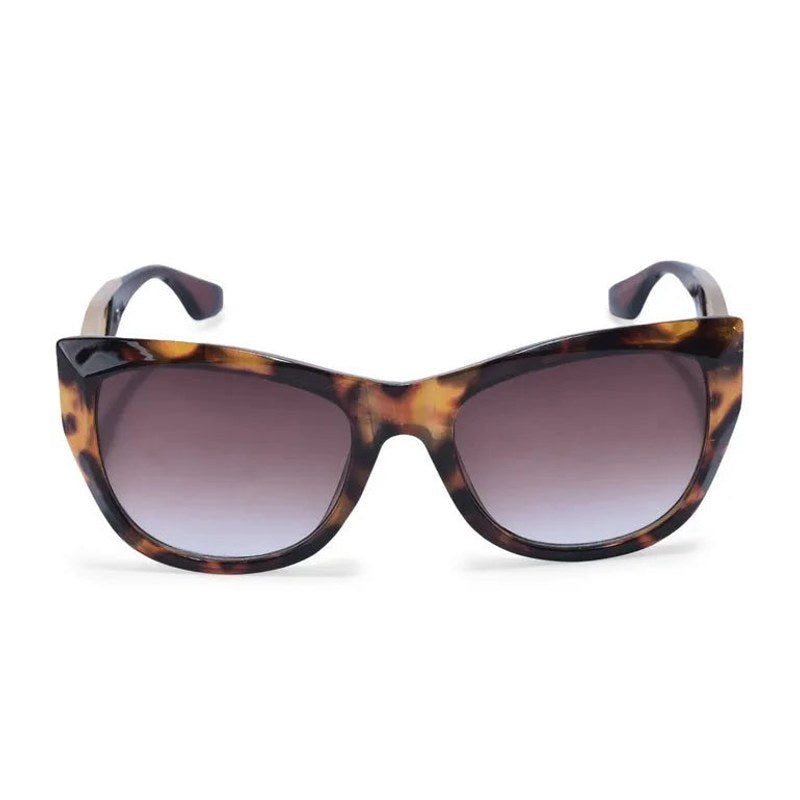 Vail Gradient Brown Medium Full Rim Shield Sunglasses for Women — Hashtag Eyewears