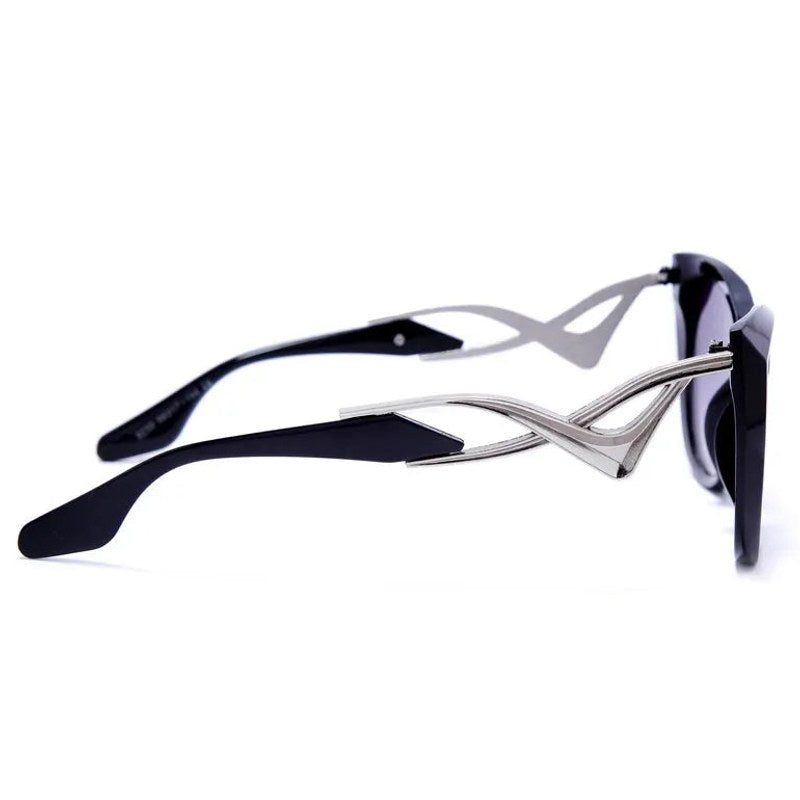Vail Gradient Purple Medium Full Rim Shield Sunglasses for Women — Hashtag Eyewears